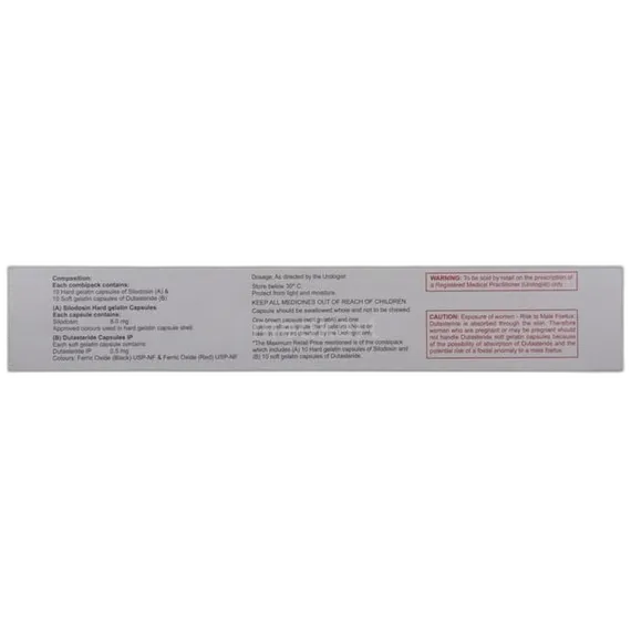 sildura 8/0.5mg tablet 10's